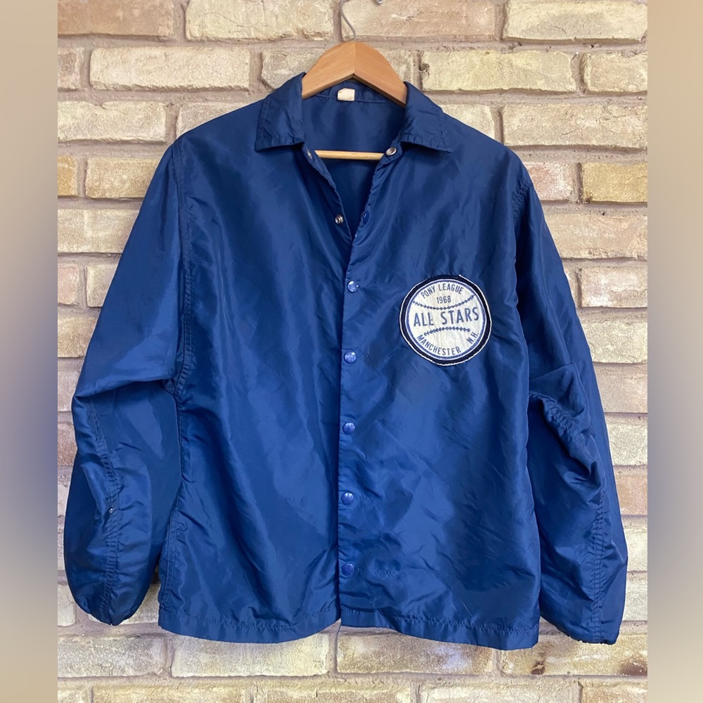 RARE VINTAGE 60’s wind breaker all-stars jacket. Men’s small